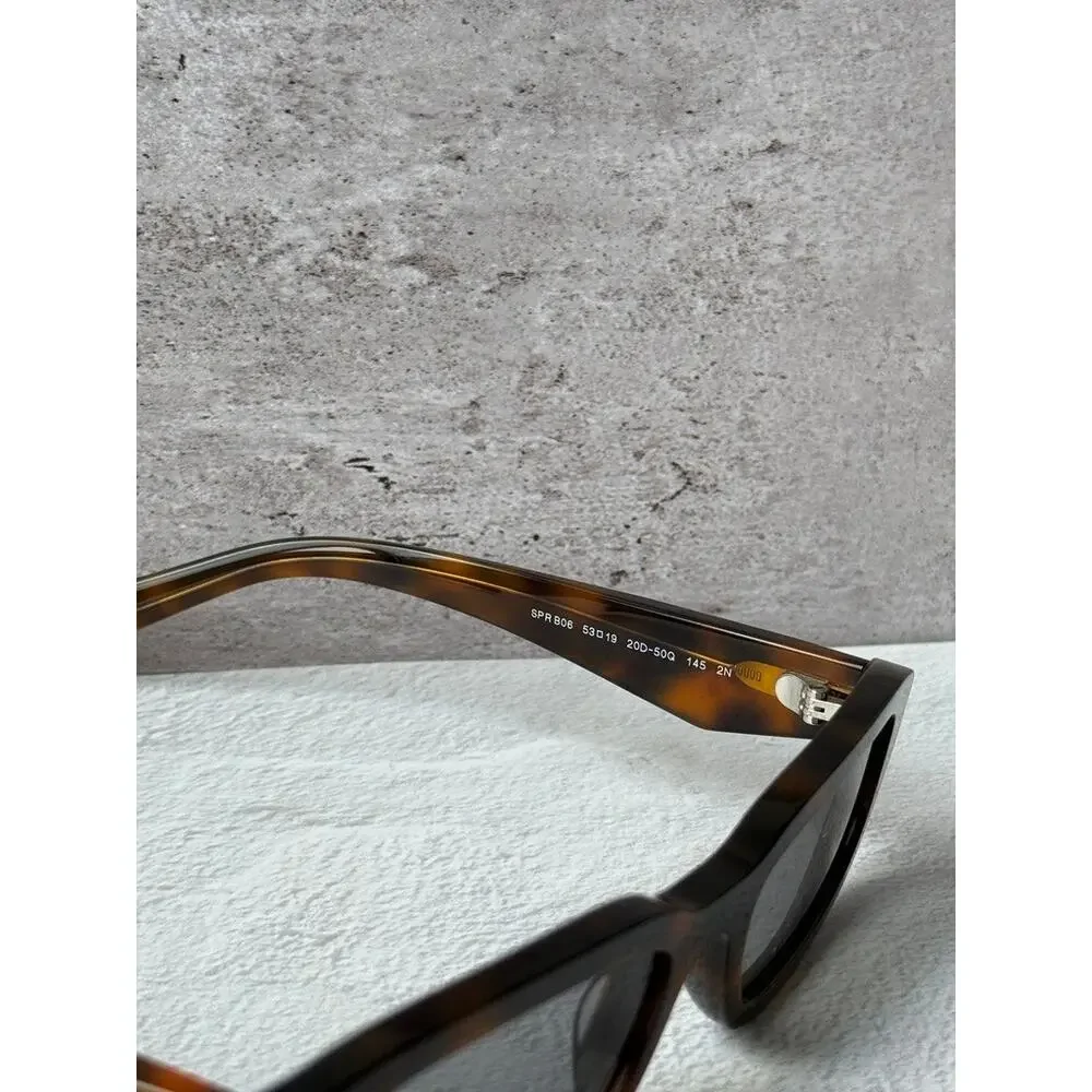 NEW Prada PR B06S Sunglasses in Havana Brown Grey